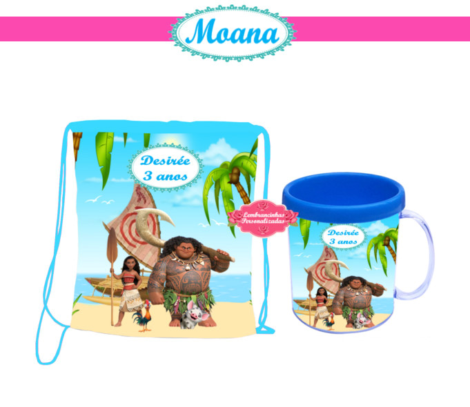 Jogo de Tabuleiro Personalizado Moana