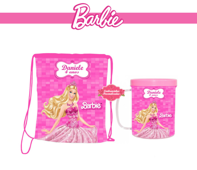 kit festa barbie escola de princesas 