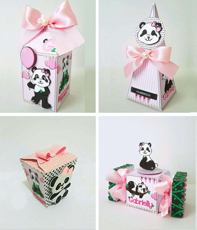 Placa panda  Compre Produtos Personalizados no Elo7