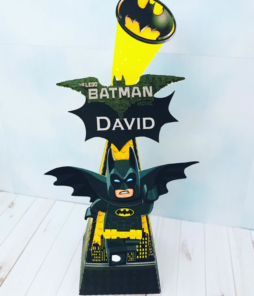 Convites Batman Lego