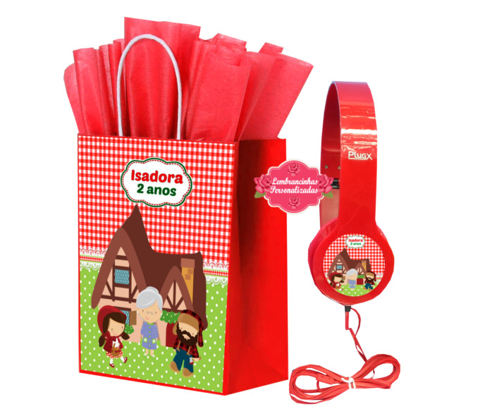 Kit Festinha Completo Chapeuzinho Vermelho Personalizados